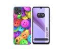 Funda Silicona Transparente para Blackview Oscal C60 diseño Smile Dibujos