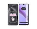 Funda Silicona Transparente para Blackview Oscal C60 diseño Vaca Dibujos