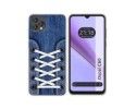 Funda Silicona Transparente para Blackview Oscal C60 diseño Zapatillas 01 Dibujos