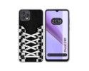 Funda Silicona Transparente para Blackview Oscal C60 diseño Zapatillas 03 Dibujos