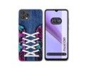 Funda Silicona Transparente para Blackview Oscal C60 diseño Zapatillas 06 Dibujos