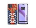 Funda Silicona Transparente para Blackview Oscal C60 diseño Zapatillas 10 Dibujos