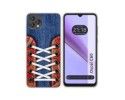 Funda Silicona Transparente para Blackview Oscal C60 diseño Zapatillas 11 Dibujos