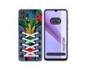 Funda Silicona Transparente para Blackview Oscal C60 diseño Zapatillas 12 Dibujos