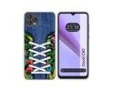 Funda Silicona Transparente para Blackview Oscal C60 diseño Zapatillas 13 Dibujos