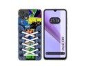 Funda Silicona Transparente para Blackview Oscal C60 diseño Zapatillas 14 Dibujos