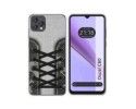 Funda Silicona Transparente para Blackview Oscal C60 diseño Zapatillas 16 Dibujos