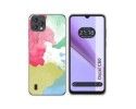 Funda Silicona Transparente para Blackview Oscal C60 diseño Acuarela 02 Dibujos