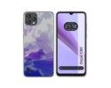 Funda Silicona Transparente para Blackview Oscal C60 diseño Acuarela 09 Dibujos