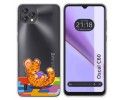 Funda Silicona Transparente para Blackview Oscal C60 diseño Leopardo Dibujos