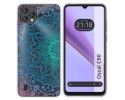 Funda Silicona Transparente para Blackview Oscal C60 diseño Mandala Dibujos