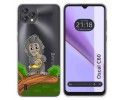Funda Silicona Transparente para Blackview Oscal C60 diseño Mono Dibujos