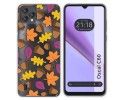 Funda Silicona Transparente para Blackview Oscal C60 diseño Otoño Dibujos