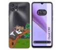 Funda Silicona Transparente para Blackview Oscal C60 diseño Panda Dibujos
