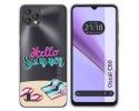 Funda Silicona Transparente para Blackview Oscal C60 diseño Summer Dibujos