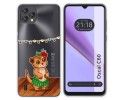 Funda Silicona Transparente para Blackview Oscal C60 diseño Suricata Dibujos
