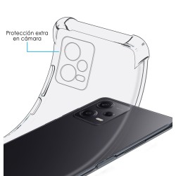 Funda Silicona Antigolpes Transparente compatible con Xiaomi Redmi Note 12 Pro 5G 2