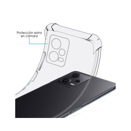 Funda Silicona Antigolpes Transparente compatible con Xiaomi Redmi Note 12 Pro 5G