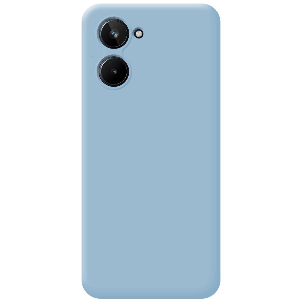 Funda Silicona Líquida Ultra Suave para Realme 10 4G color Azul