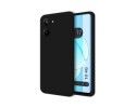 Funda Silicona Líquida Ultra Suave para Realme 10 4G color Negra