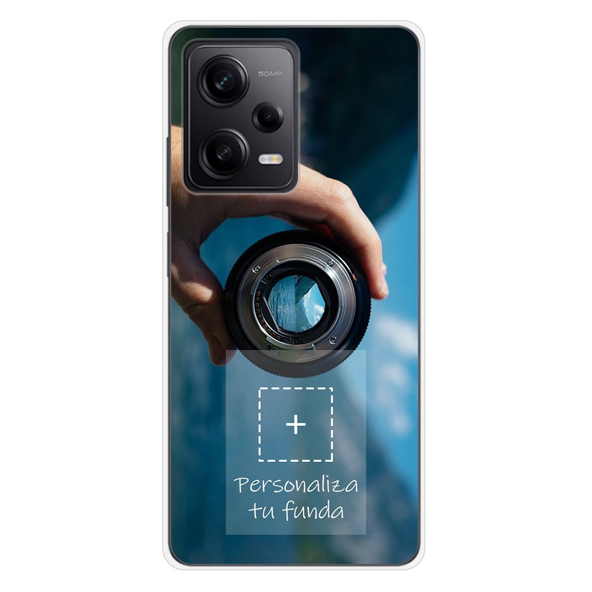 Personaliza tu Funda Doble Pc + Tpu 360 con tu Fotografia para Xiaomi Redmi Note 12 Pro 5G Dibujo Personalizada