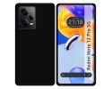 Funda Silicona Gel TPU Negra compatible con Xiaomi Redmi Note 12 Pro 5G