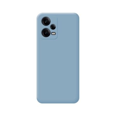Funda Silicona Líquida Ultra Suave compatible con Xiaomi Redmi Note 12 Pro+ Plus 5G color Azul