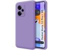Funda Silicona Líquida Ultra Suave compatible con Xiaomi Redmi Note 12 Pro+ Plus 5G color Morada