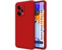 Funda Silicona Líquida Ultra Suave compatible con Xiaomi Redmi Note 12 Pro+ Plus 5G color Roja