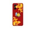 Funda Silicona Líquida Roja para Realme 10 4G diseño Abeja Dibujos
