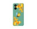 Funda Silicona Líquida Verde para Realme 10 4G diseño Abeja Dibujos