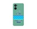 Funda Silicona Líquida Verde para Realme 10 4G diseño Agua Dibujos