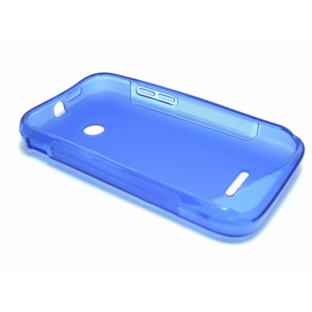 Funda Gel Tpu Huawei Ascend Y210 S Line Color Azul