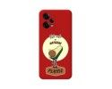 Funda Silicona Líquida Roja compatible con Xiaomi Redmi Note 12 Pro+ Plus 5G diseño Culo Natural Dibujos