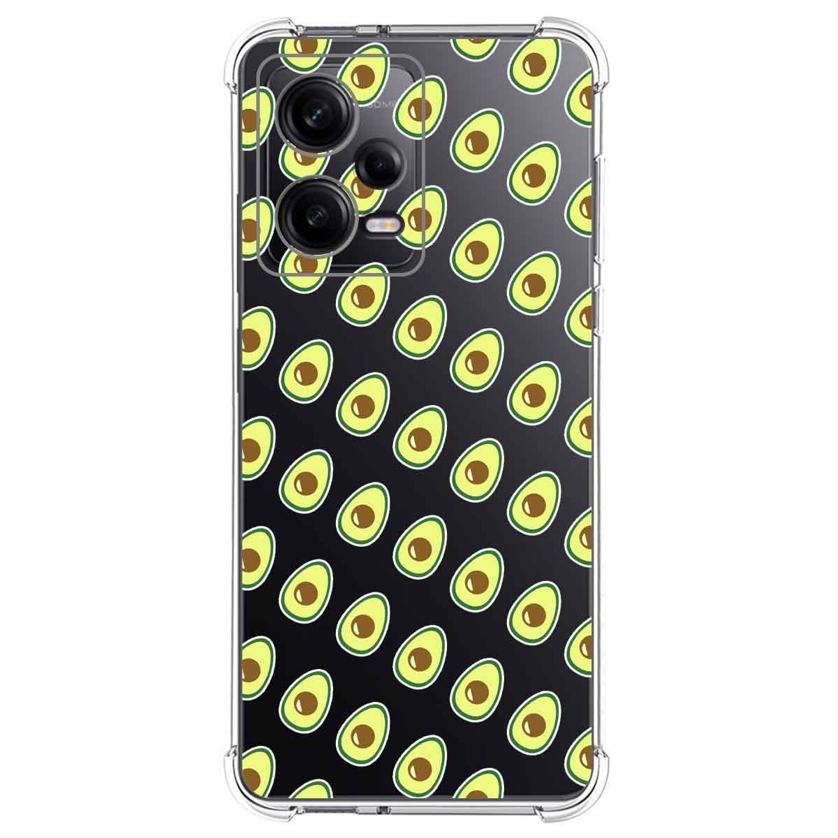 Funda Silicona Antigolpes compatible con Xiaomi Redmi Note 12 Pro+ Plus 5G diseño Aguacate Dibujos