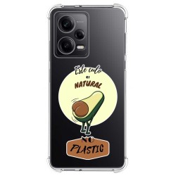 Funda Silicona Antigolpes compatible con Xiaomi Redmi Note 12 Pro+ Plus 5G diseño Culo Natural Dibujos