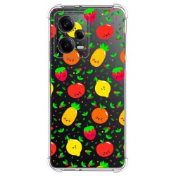 Funda Silicona Antigolpes compatible con Xiaomi Redmi Note 12 Pro+ Plus 5G diseño Frutas 01 Dibujos