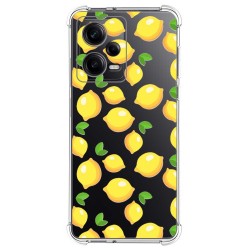 Funda Silicona Antigolpes compatible con Xiaomi Redmi Note 12 Pro+ Plus 5G diseño Limones Dibujos