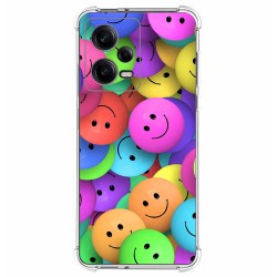 Funda Silicona Antigolpes compatible con Xiaomi Redmi Note 12 Pro+ Plus 5G diseño Smile Dibujos