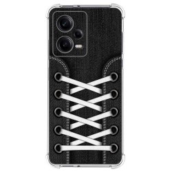 Funda Silicona Antigolpes compatible con Xiaomi Redmi Note 12 Pro+ Plus 5G diseño Zapatillas 02 Dibujos