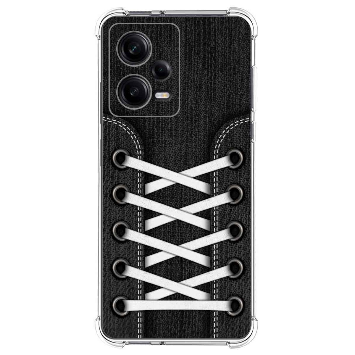Funda Silicona Antigolpes compatible con Xiaomi Redmi Note 12 Pro+ Plus 5G diseño Zapatillas 02 Dibujos