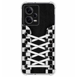 Funda Silicona Antigolpes compatible con Xiaomi Redmi Note 12 Pro+ Plus 5G diseño Zapatillas 03 Dibujos