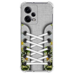 Funda Silicona Antigolpes compatible con Xiaomi Redmi Note 12 Pro+ Plus 5G diseño Zapatillas 08 Dibujos