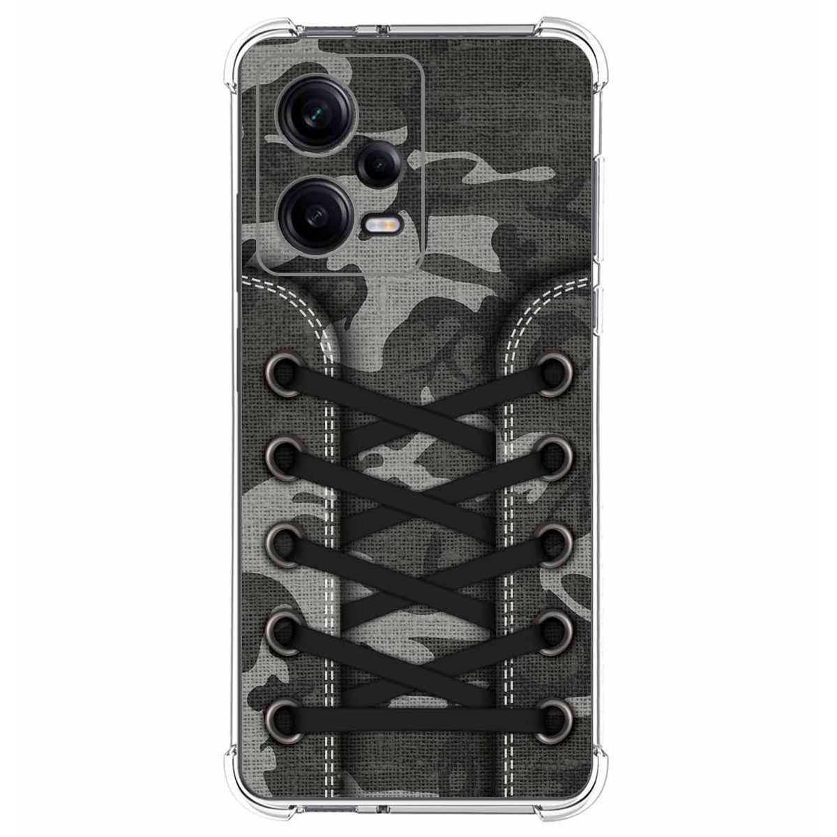 Funda Silicona Antigolpes compatible con Xiaomi Redmi Note 12 Pro+ Plus 5G diseño Zapatillas 15 Dibujos