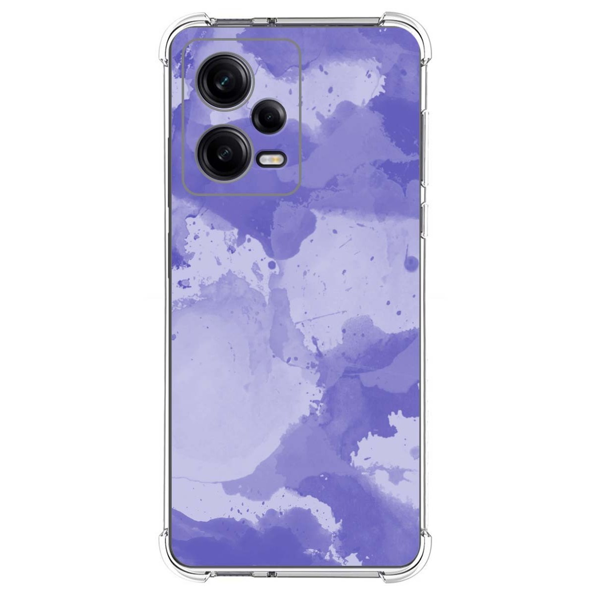 Funda Silicona Antigolpes compatible con Xiaomi Redmi Note 12 Pro+ Plus 5G diseño Acuarela 01 Dibujos