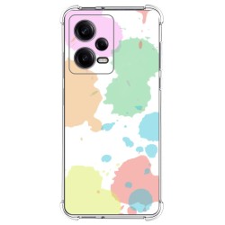 Funda Silicona Antigolpes compatible con Xiaomi Redmi Note 12 Pro+ Plus 5G diseño Acuarela 05 Dibujos
