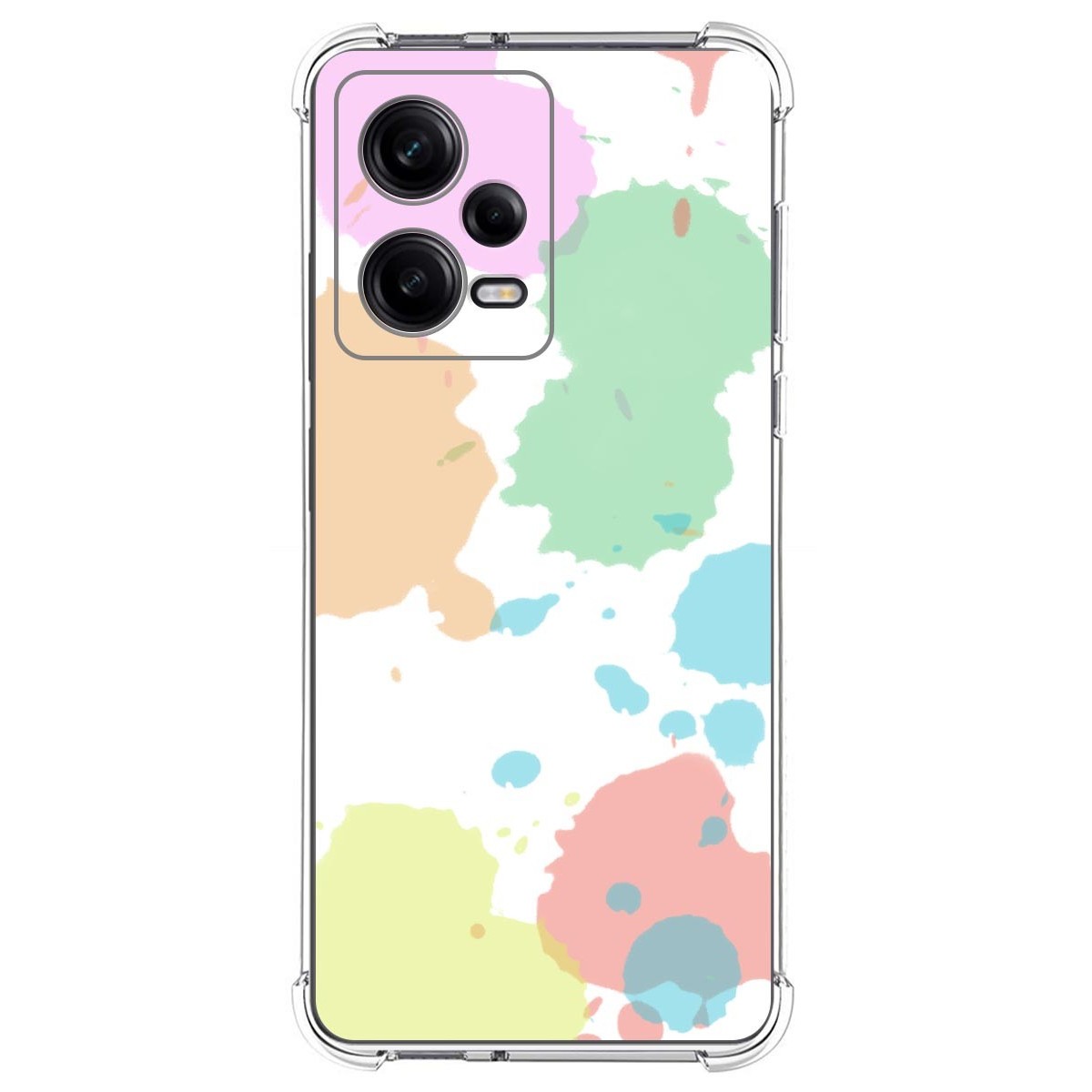 Funda Silicona Antigolpes compatible con Xiaomi Redmi Note 12 Pro+ Plus 5G diseño Acuarela 05 Dibujos