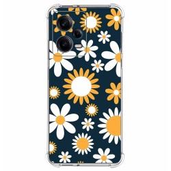 Funda Silicona Antigolpes compatible con Xiaomi Redmi Note 12 Pro+ Plus 5G diseño Flores 08 Dibujos