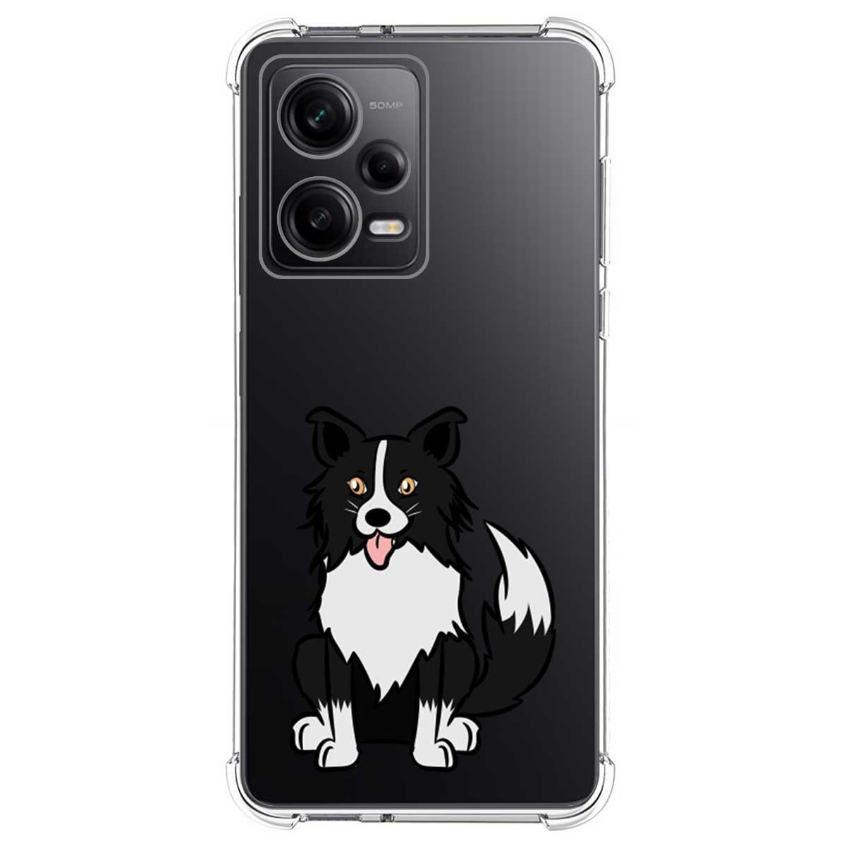 Funda Silicona Antigolpes compatible con Xiaomi Redmi Note 12 Pro+ Plus 5G diseño Perros 01 Dibujos