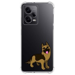 Funda Silicona Antigolpes compatible con Xiaomi Redmi Note 12 Pro+ Plus 5G diseño Perros 03 Dibujos